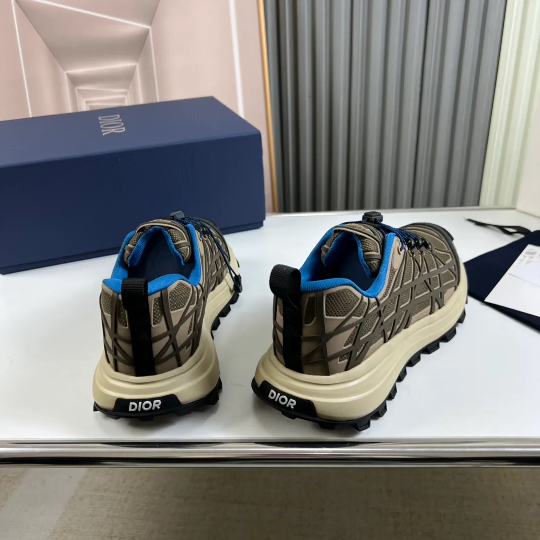 Men's men's shoes 💰640💰 Dior. The latest hot sale 🔥Official website 1:1 replica ⬆️Imported mesh technology, comfortable mesh lining 38-45 (45 customized, non-returnable)